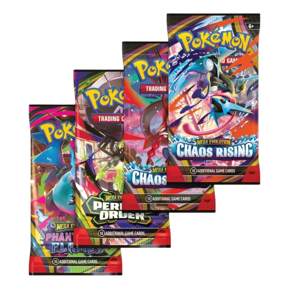 Pokémon TCG: Mega Moonlit Tin Assorted - One Supplied* - HALLOWEEN, PKT MONEY, JOKE - Beattys of Loughrea
