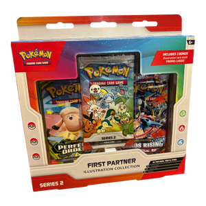 Pokémon TCG: First Partner Illustration Collection Series 2 Assorted - One Supplied* - HALLOWEEN, PKT MONEY, JOKE - Beattys of Loughrea