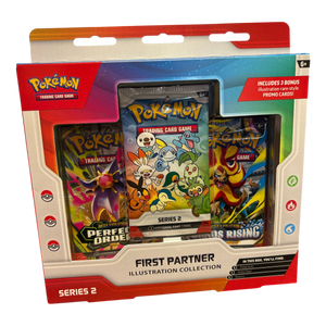 Pokémon TCG: First Partner Illustration Collection Series 2 Assorted - One Supplied* - HALLOWEEN, PKT MONEY, JOKE - Beattys of Loughrea