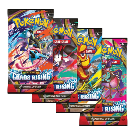 Pokemon TCG: Mega Evolution - Chaos Rising Booster Pack - HALLOWEEN, PKT MONEY, JOKE - Beattys of Loughrea