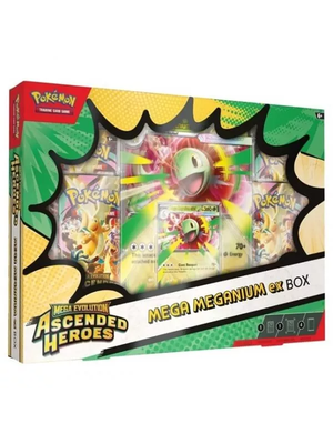 Pokémon TCG: Mega Evolution Ascended Heroes - Mega Meganium ex Box - HALLOWEEN, PKT MONEY, JOKE - Beattys of Loughrea