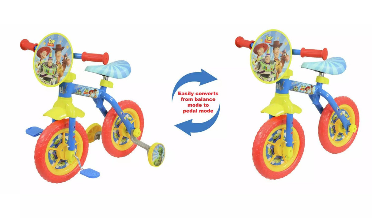 Toy Story 10" 2 in 1 Training Bike - BIKES - CHILDRENS - Beattys of Loughrea