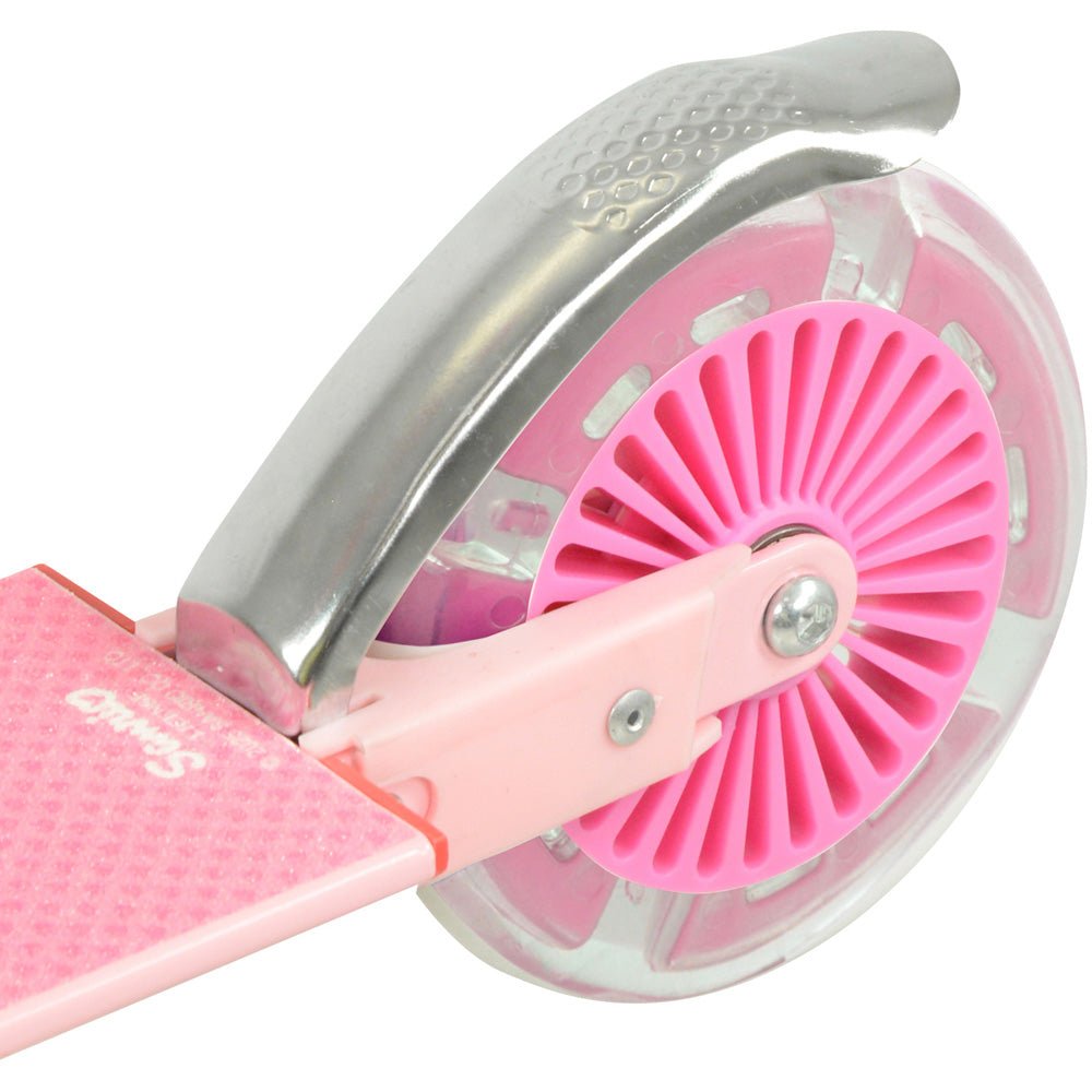 Hello Kitty Folding Inline Scooter with Light Up Wheels - SCOOTER, ELECT BIKE - Beattys of Loughrea