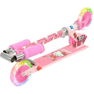 Hello Kitty Folding Inline Scooter with Light Up Wheels - SCOOTER, ELECT BIKE - Beattys of Loughrea