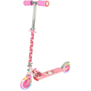 Hello Kitty Folding Inline Scooter with Light Up Wheels - SCOOTER, ELECT BIKE - Beattys of Loughrea