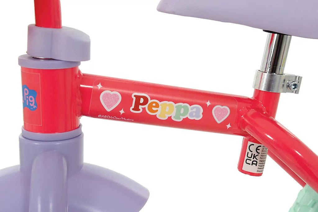Peppa Pig My First 2 in 1 10″ Training Bike - BIKES - CHILDRENS - Beattys of Loughrea