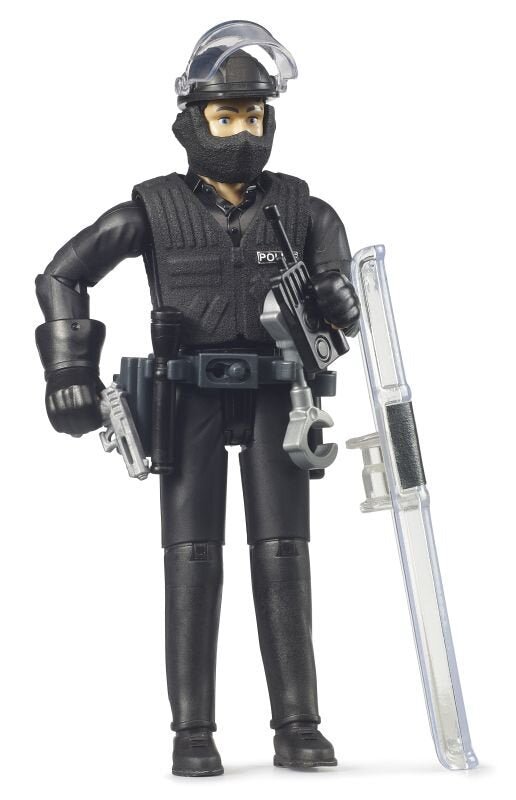Bruder Police Special Forces Figure - FARMS/TRACTORS/BUILDING - Beattys of Loughrea
