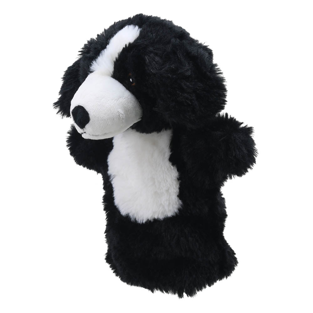 The Puppet Company Border Collie Eco Puppet Buddy - SOFT TOYS - Beattys of Loughrea