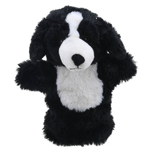 The Puppet Company Border Collie Eco Puppet Buddy - SOFT TOYS - Beattys of Loughrea