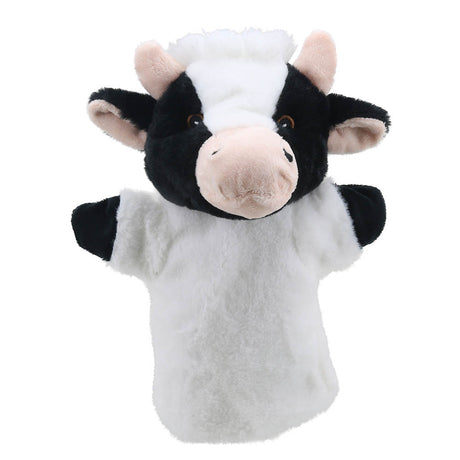 The Puppet Company Cow Eco Puppet Buddy - SOFT TOYS - Beattys of Loughrea