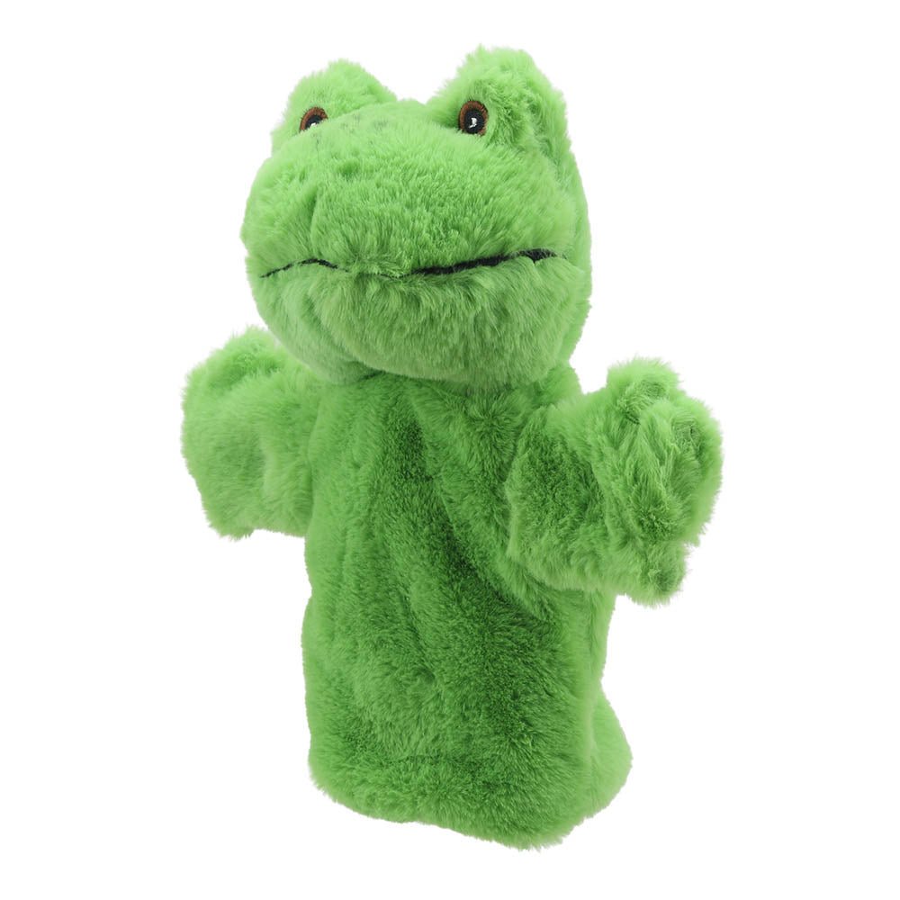 The Puppet Company Frog Eco Puppet Buddy - SOFT TOYS - Beattys of Loughrea