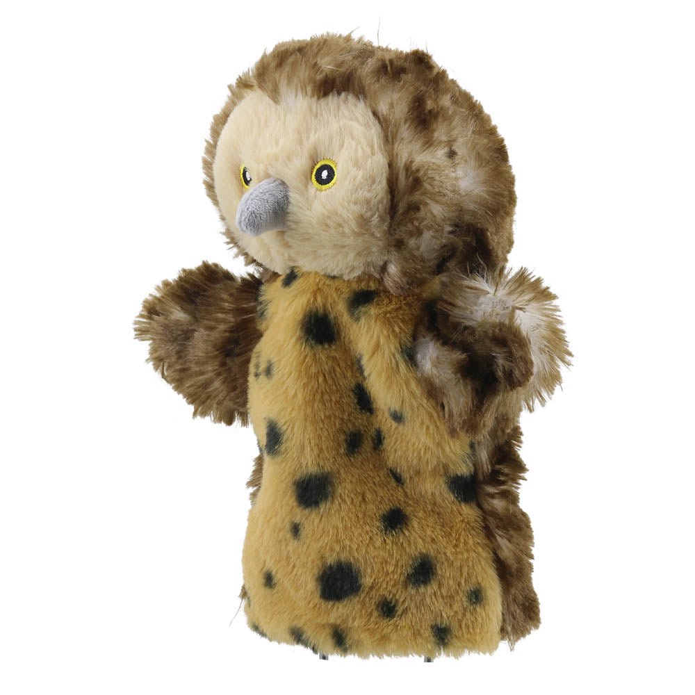 The Puppet Company Owl Eco Puppet Buddy - SOFT TOYS - Beattys of Loughrea