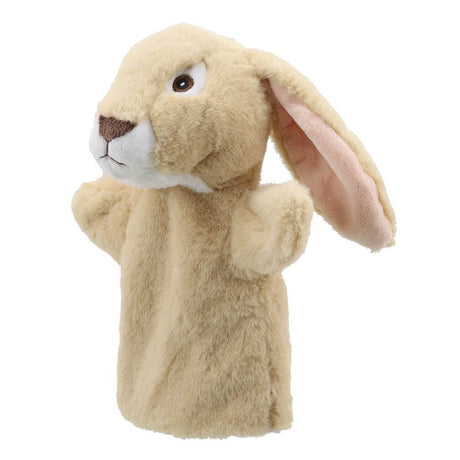 The Puppet Company Lop - Eared Rabbit Eco Puppet Buddy - SOFT TOYS - Beattys of Loughrea