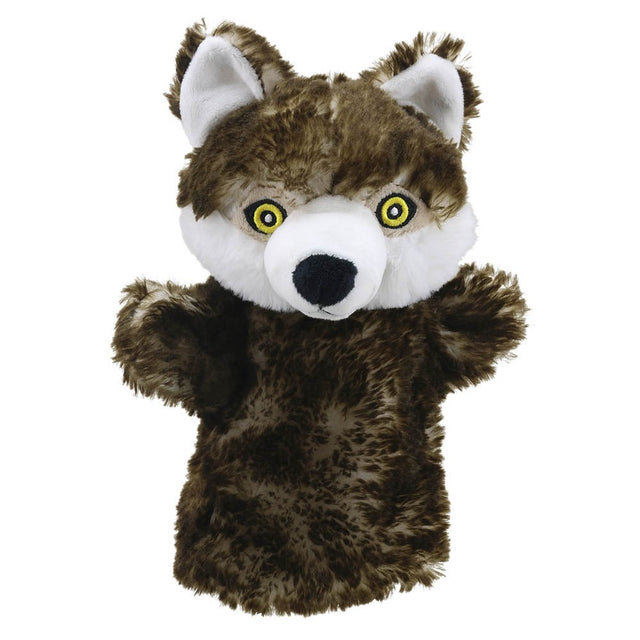 The Puppet Company Wolf Eco Puppet Buddy - SOFT TOYS - Beattys of Loughrea