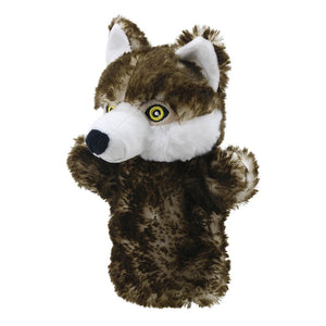 The Puppet Company Wolf Eco Puppet Buddy - SOFT TOYS - Beattys of Loughrea