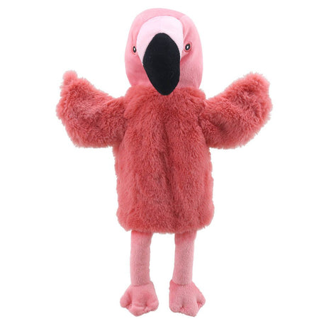 The Puppet Company Flamingo Eco Puppet Buddy - SOFT TOYS - Beattys of Loughrea