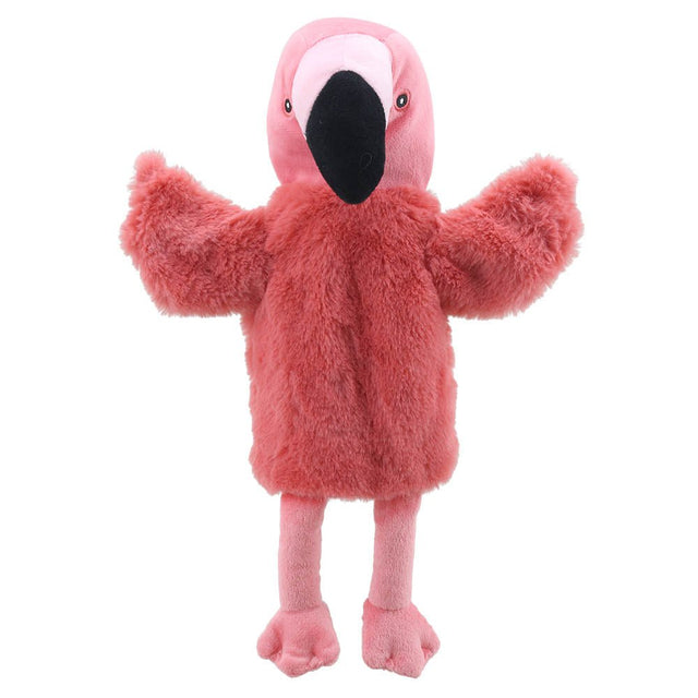 The Puppet Company Flamingo Eco Puppet Buddy - SOFT TOYS - Beattys of Loughrea