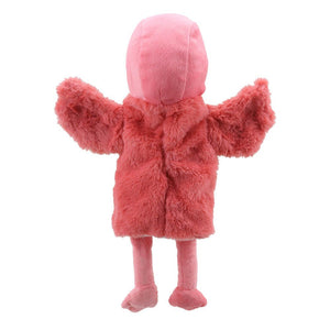 The Puppet Company Flamingo Eco Puppet Buddy - SOFT TOYS - Beattys of Loughrea