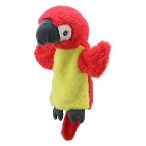 The Puppet Company Parrot Eco Puppet Buddy - SOFT TOYS - Beattys of Loughrea