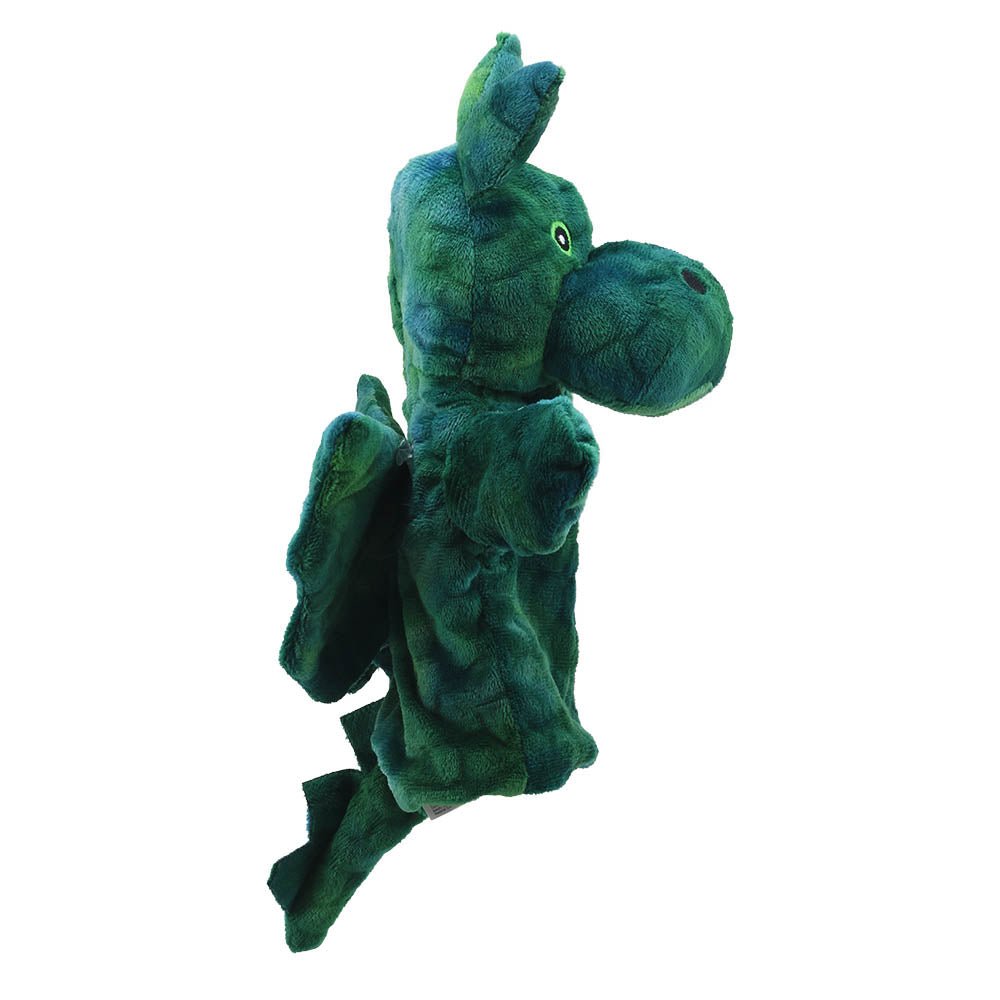The Puppet Company Green Dragon Eco Puppet Buddy - SOFT TOYS - Beattys of Loughrea