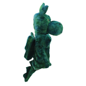 The Puppet Company Green Dragon Eco Puppet Buddy - SOFT TOYS - Beattys of Loughrea