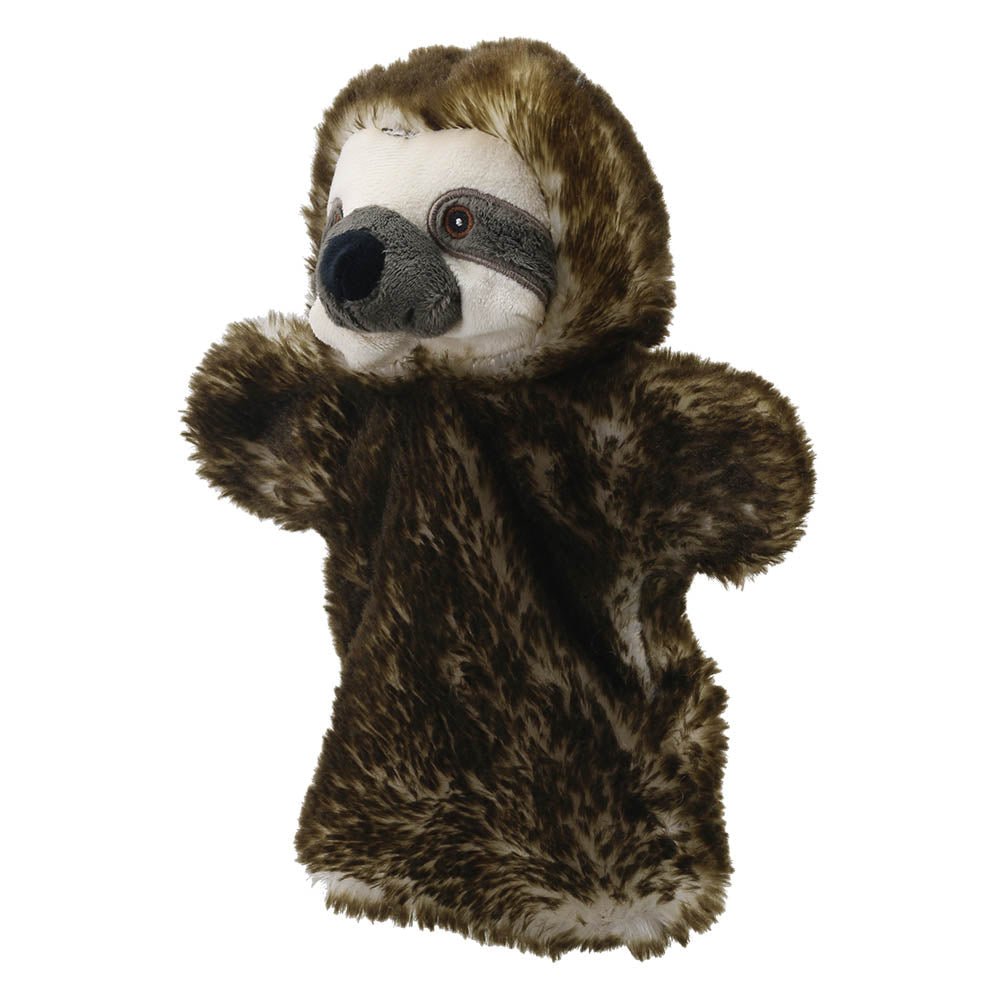 The Puppet Company Sloth Eco Puppet Buddy - SOFT TOYS - Beattys of Loughrea