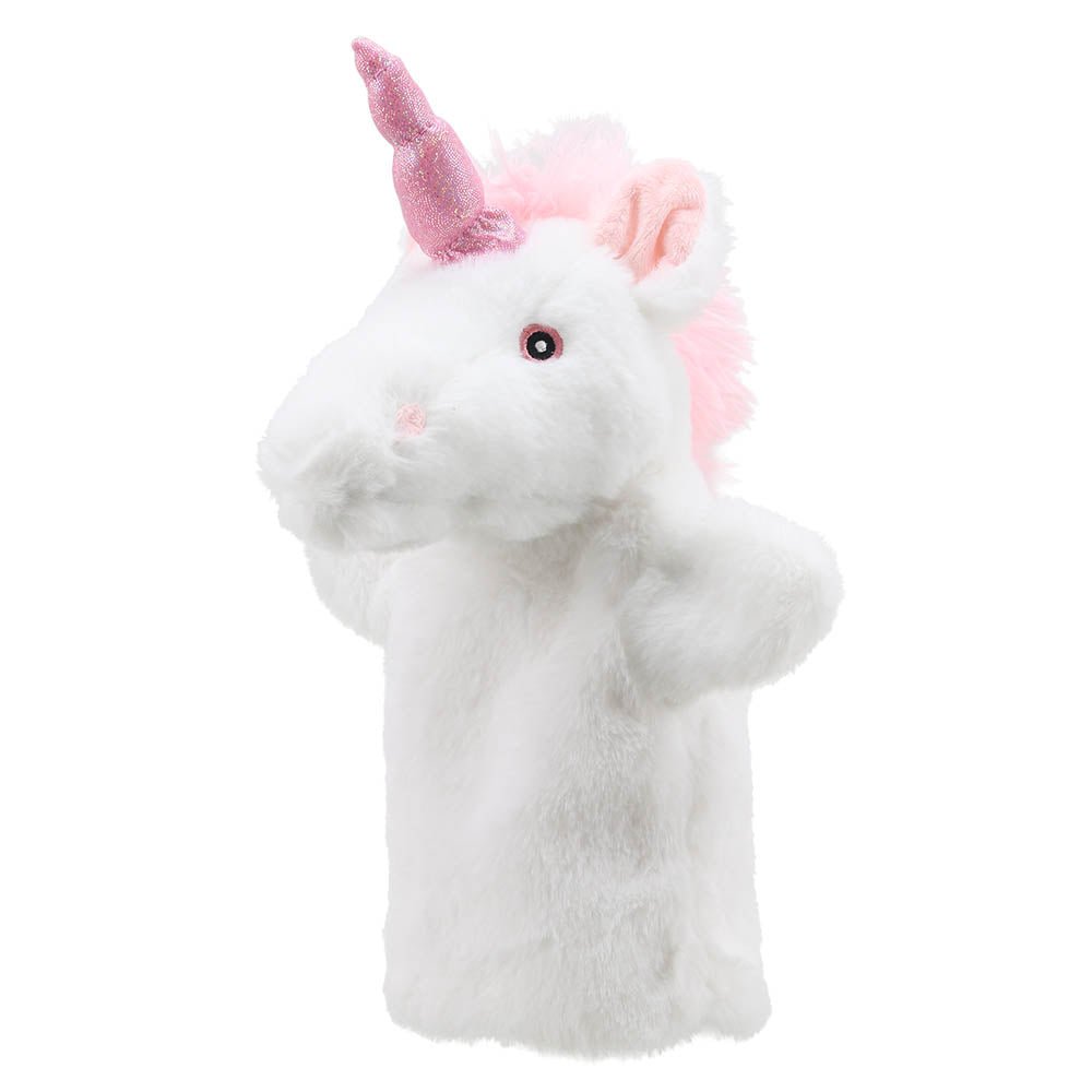 The Puppet Company Unicorn Eco Puppet Buddy - SOFT TOYS - Beattys of Loughrea