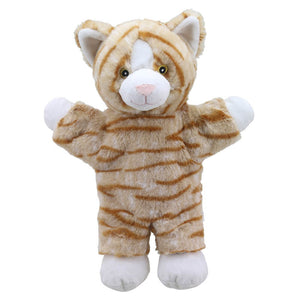 The Puppet Company Ginger Cat Eco Walking Puppet - SOFT TOYS - Beattys of Loughrea