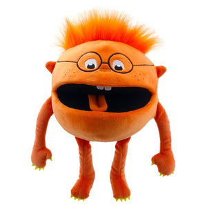The Puppet Company Orange Baby Monster Hand Puppet - SOFT TOYS - Beattys of Loughrea