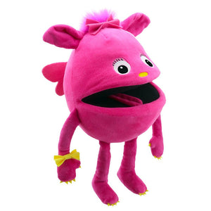 The Puppet Company Pink Baby Monster Hand Puppet - SOFT TOYS - Beattys of Loughrea