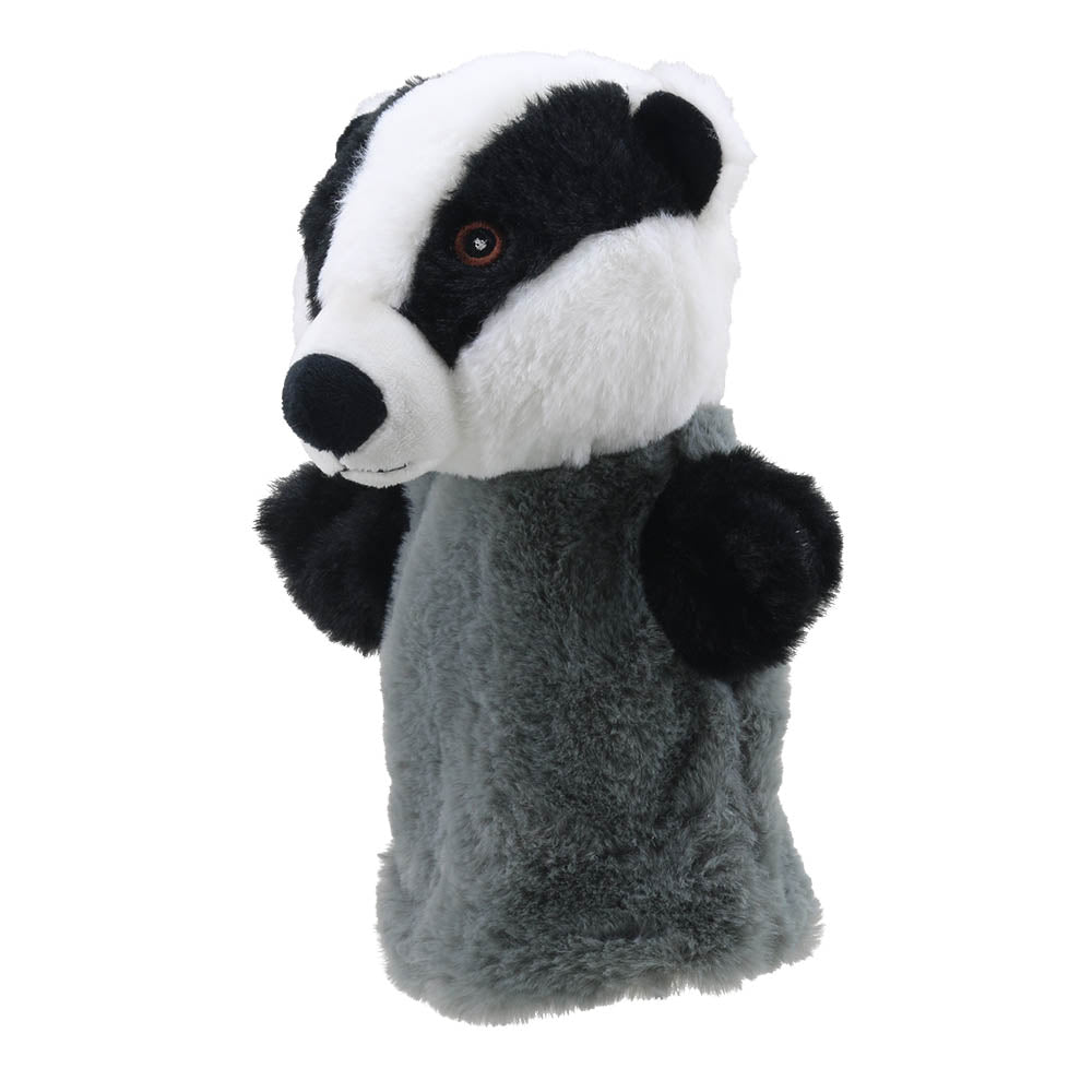 The Puppet Company Badger Eco Puppet Buddy - SOFT TOYS - Beattys of Loughrea