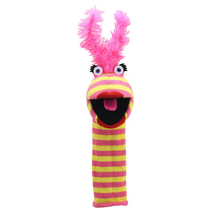The Puppet Company Lipstick Eco Sockette Puppet - SOFT TOYS - Beattys of Loughrea