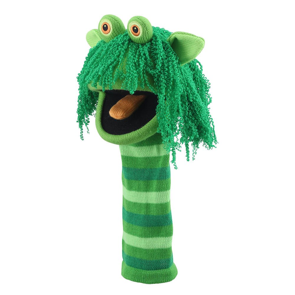 The Puppet Company Squelch Eco Sockette Puppet - SOFT TOYS - Beattys of Loughrea