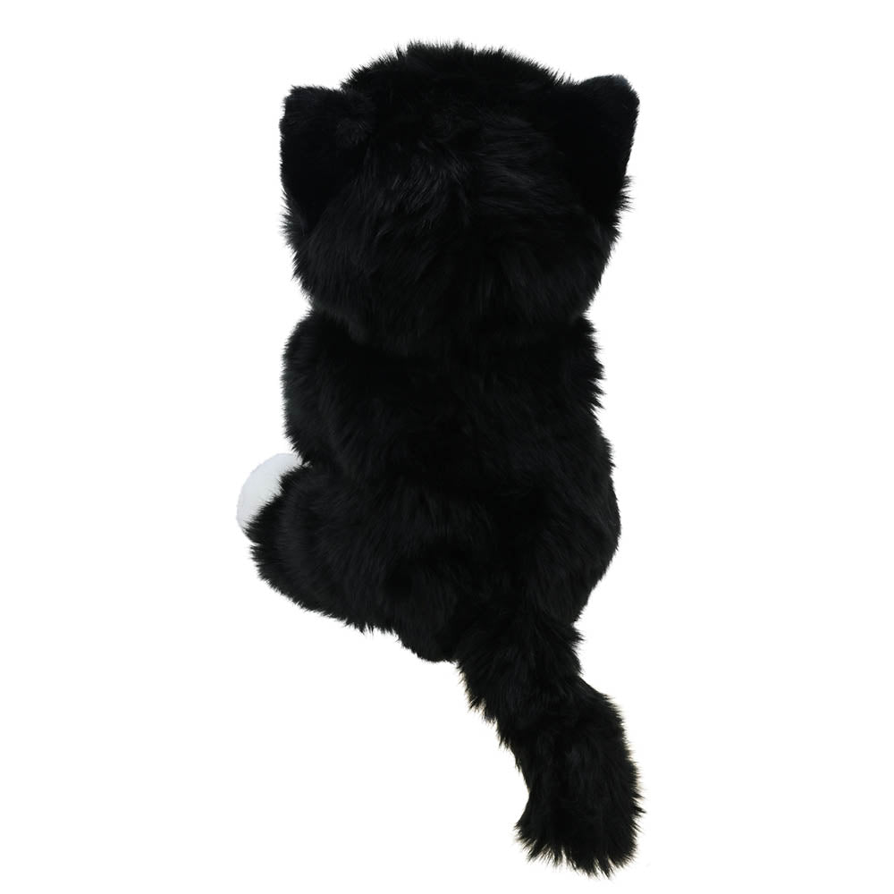 The Puppet Company Black And White Cat Wilberry Favourite Soft Toy - SOFT TOYS - Beattys of Loughrea