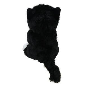 The Puppet Company Black And White Cat Wilberry Favourite Soft Toy - SOFT TOYS - Beattys of Loughrea