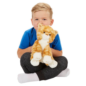The Puppet Company Ginger Cat Wilberry Favourite Soft Toy - SOFT TOYS - Beattys of Loughrea