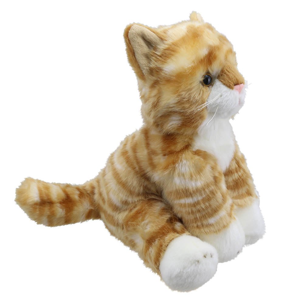 The Puppet Company Ginger Cat Wilberry Favourite Soft Toy - SOFT TOYS - Beattys of Loughrea