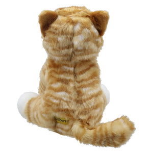 The Puppet Company Ginger Cat Wilberry Favourite Soft Toy - SOFT TOYS - Beattys of Loughrea