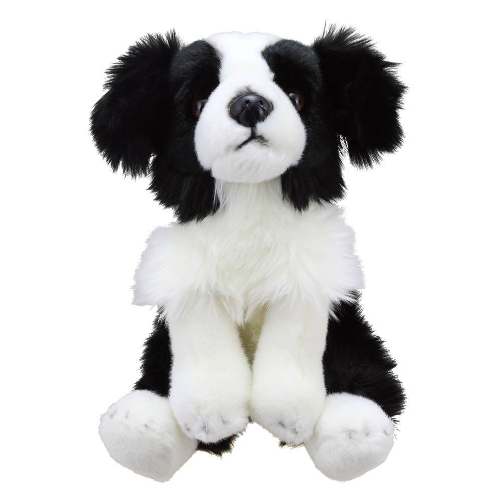 The Puppet Company Border Collie Wilberry Favourite Soft Toy - SOFT TOYS - Beattys of Loughrea