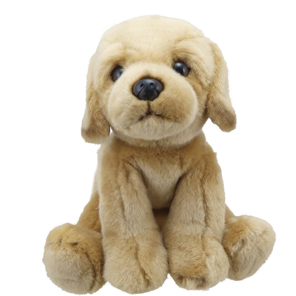 The Puppet Company Yellow Labrador Wilberry Favourite Soft Toy - SOFT TOYS - Beattys of Loughrea