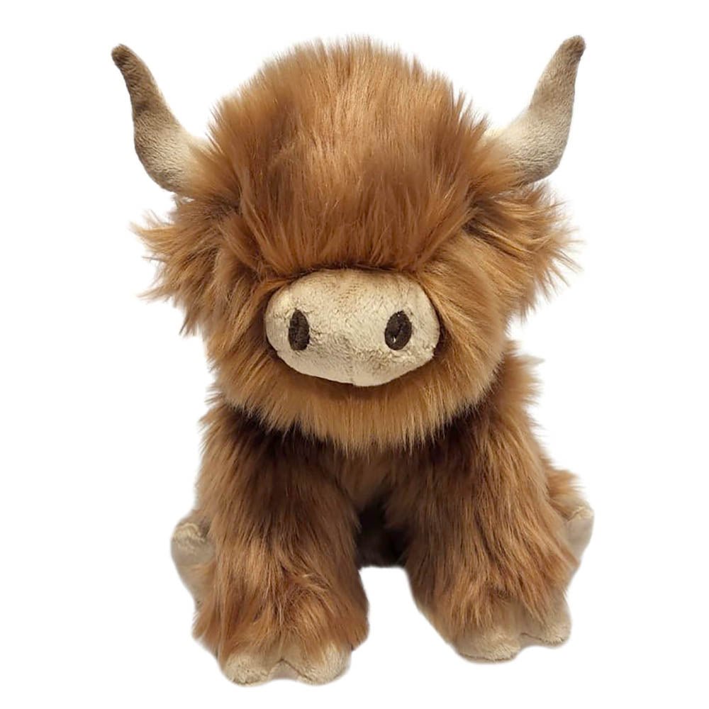 The Puppet Company Highland Cow Wilberry Favourite Soft Toy - SOFT TOYS - Beattys of Loughrea