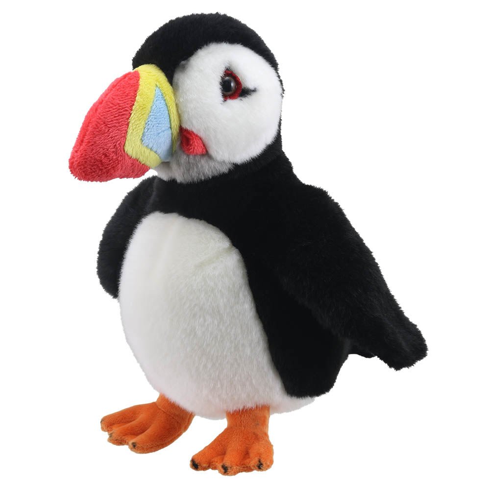 The Puppet Company Puffin Wilberry Favourite Soft Toy - SOFT TOYS - Beattys of Loughrea