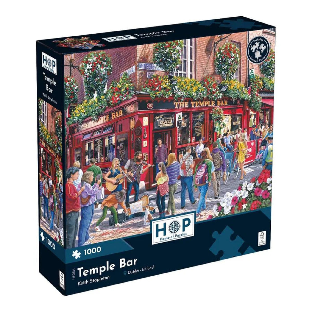 House of Puzzles Temple Bar 1000 Piece Jigsaw Puzzle
