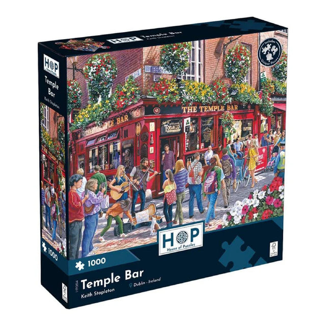 House of Puzzles Temple Bar 1000 Piece Jigsaw Puzzle