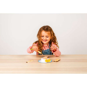 Bigjigs Dippy Egg Wooden Play Food Set