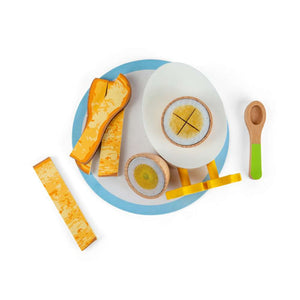Bigjigs Dippy Egg Wooden Play Food Set
