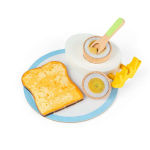 Bigjigs Dippy Egg Wooden Play Food Set