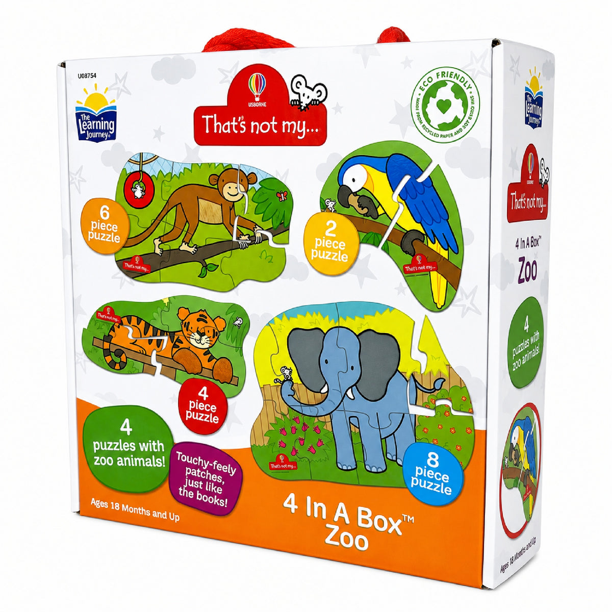That's Not My... 4-in-1 Puzzle Set Zoo