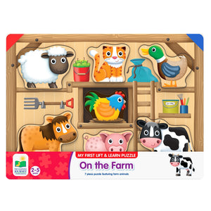 The Learning Journey My First Lift & Learn Farm Puzzle