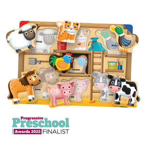 The Learning Journey My First Lift & Learn Farm Puzzle